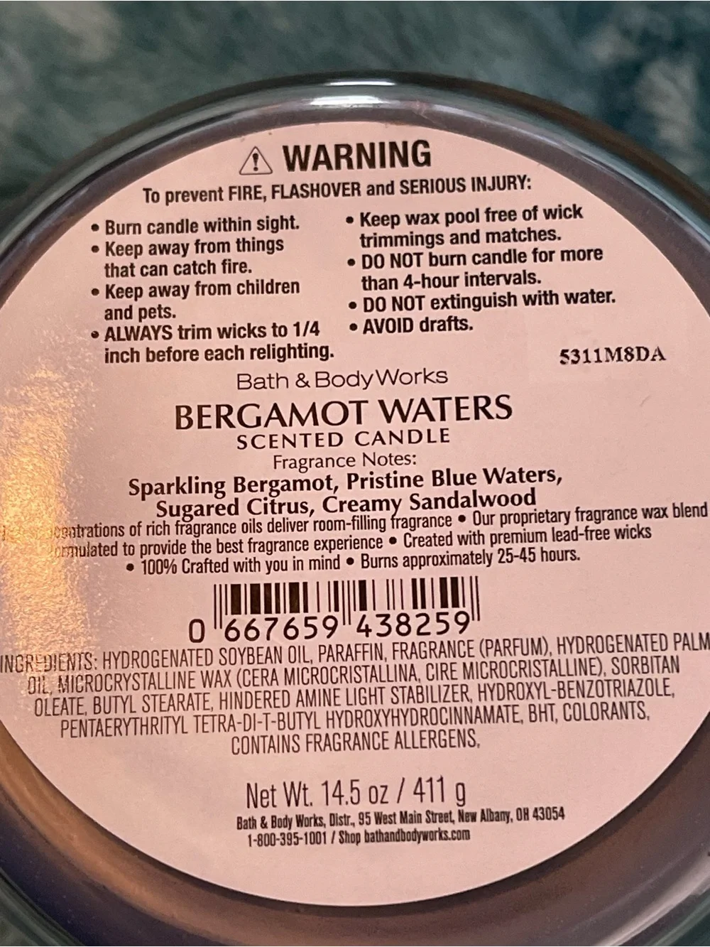 Bath & Body Works Candle